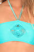 Luli Fama Pineapple Fields WEAVE CENTER BANDEAU